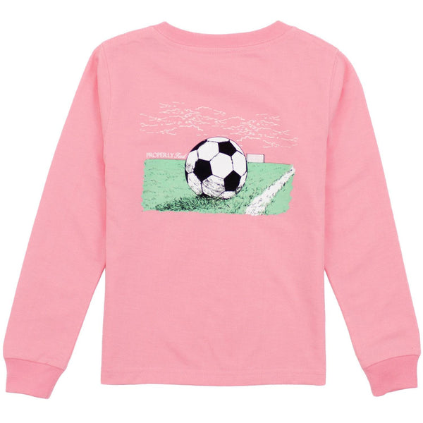 Soccer LS- Light Pink