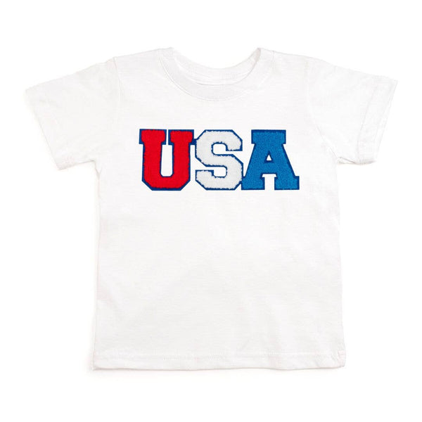USA Patch T-Shirt - 4th of July
