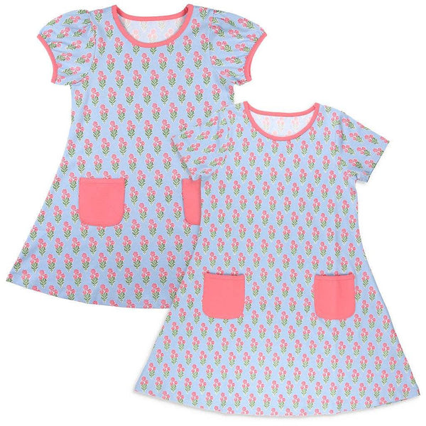 Coral Bouquet Play Dress