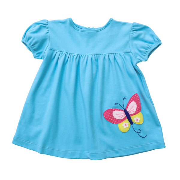 Turquoise Butterfly Blouse