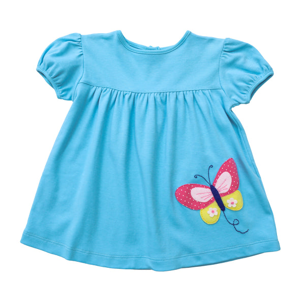 Turquoise Butterfly Blouse