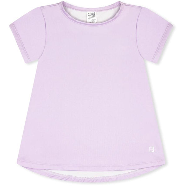 Bridget Basic Tee- Petal Purple
