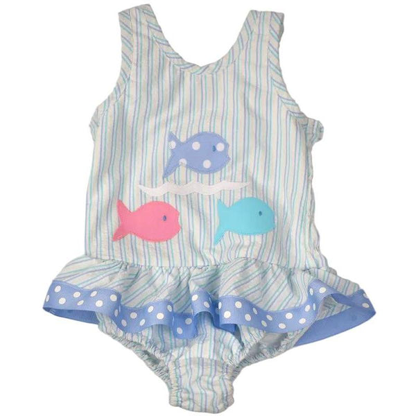 One Piece Swimsuit- Fish