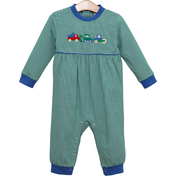 Dig, Dump, and Roll Romper