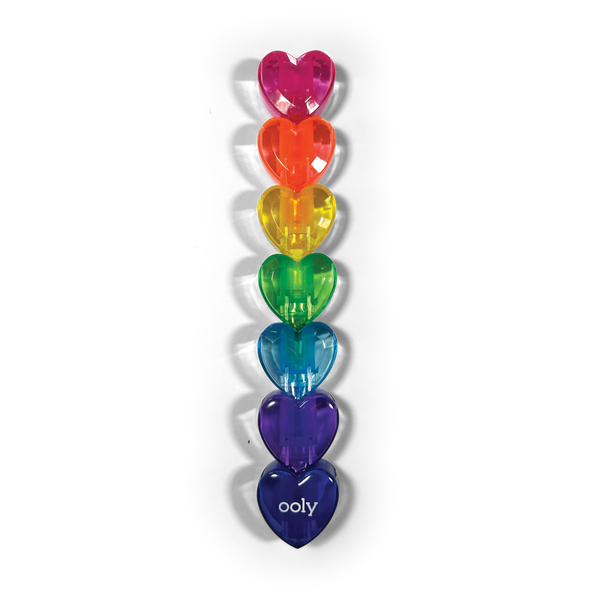 Heart Stacks: Stacking Highlighters