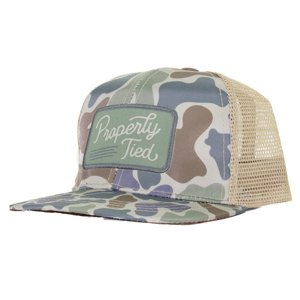 Sportsman Trucker Hat Vintage Camo