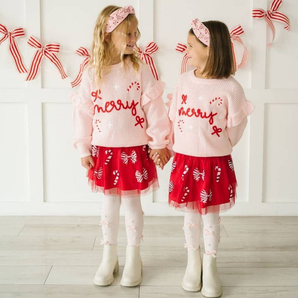 Coquette Merry Christmas Knit Sweater