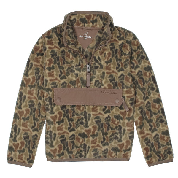 Wallaby Pullover- Vintage Camo