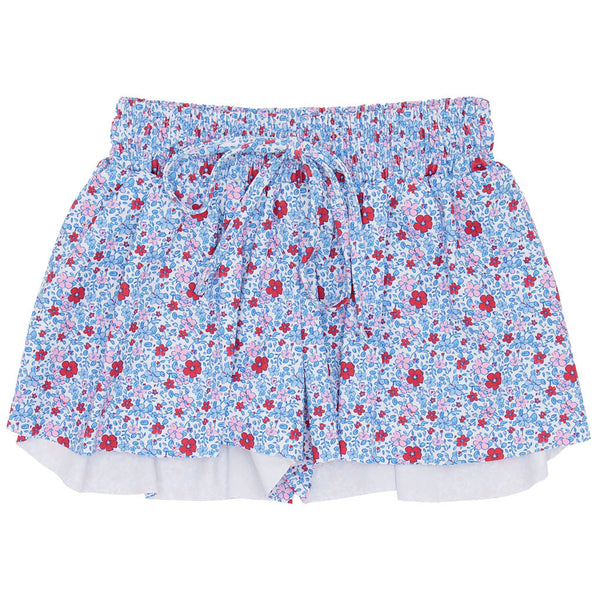 American Floral Butterfly Shorts