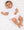 Anna Smocked Ruffle S/S Diaper Set- Pink