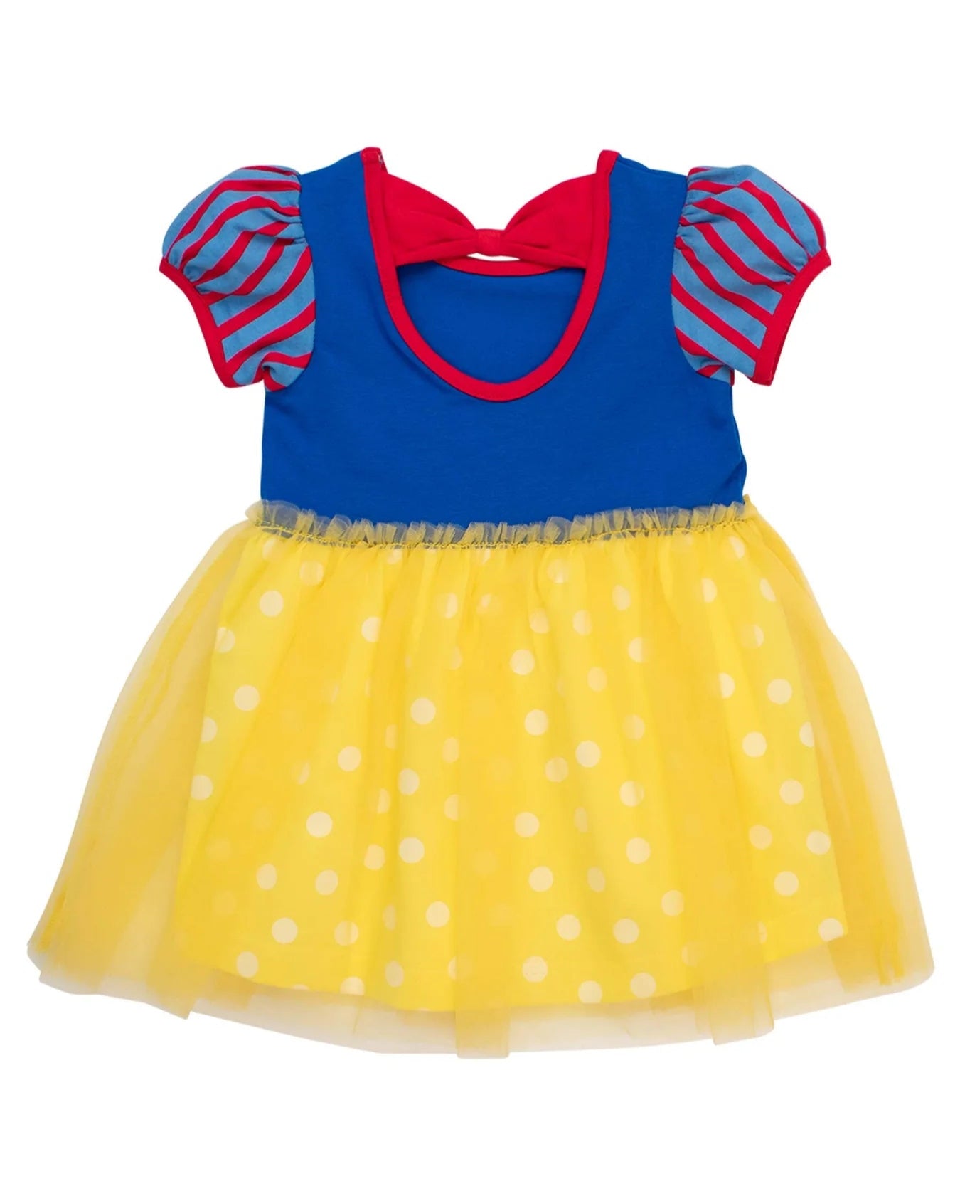 Princess Bow Twirl Dress- Royal Blue & Yellow 4T Princess Bow Twirl Dress- Royal Blue & Yellow 4T