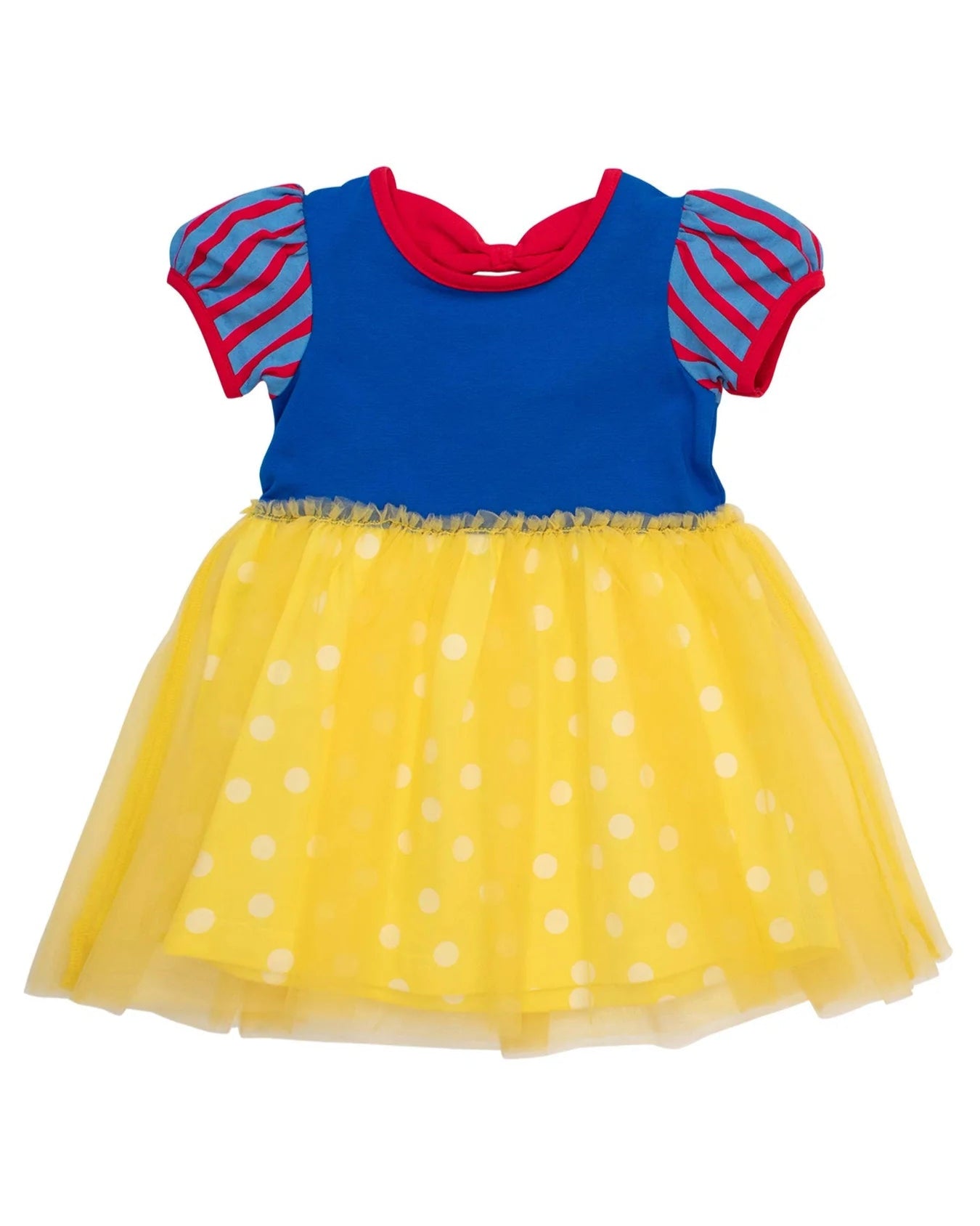 Princess Bow Twirl Dress- Royal Blue & Yellow 4T Princess Bow Twirl Dress- Royal Blue & Yellow 4T