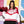 Crimson & White Two Tone Holographic 'Alabama' Sweatshirt- Women's