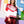 Crimson & White Two Tone Holographic 'Alabama' Sweatshirt- Women's