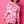 Pink Seed Bead & Sequin Leopard Sweatshirt- Women's