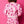 Pink Seed Bead & Sequin Leopard Sweatshirt- Women's