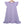 Flutter Sleeve Dress- Lavender Stripe