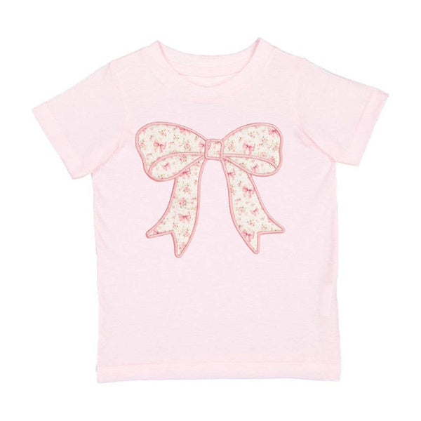 Ditsy Floral Bow Patch T-Shirt