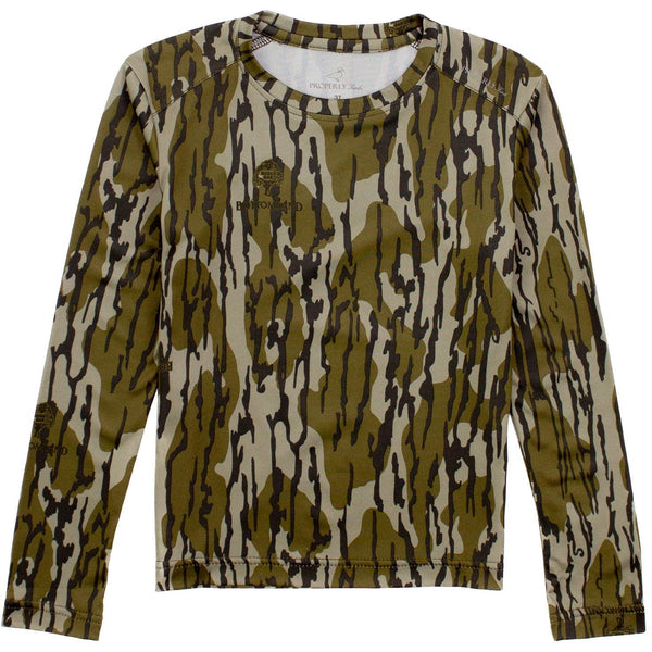 Ravine Tee LS Mossy Oak- Original Bottomland