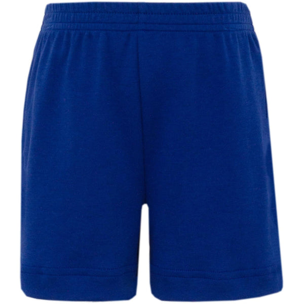 Royal Blue Knit Shorts