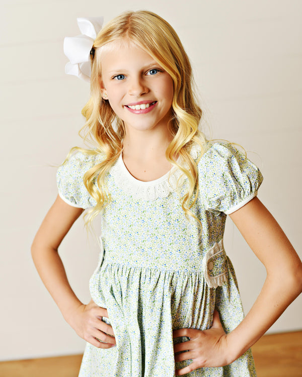 Floral Gwen Tab Dress