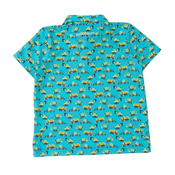 Performance Knit Polo- Tiny Under Construction