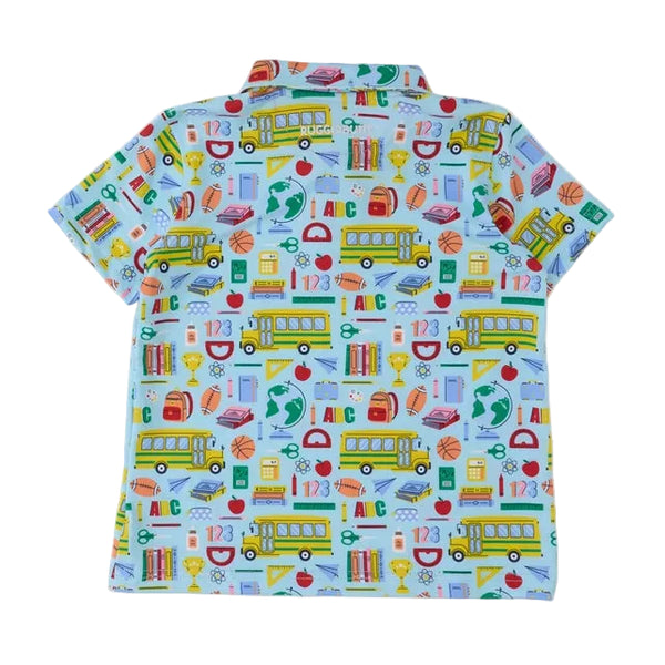 Performance Knit Polo- Classroom Crew