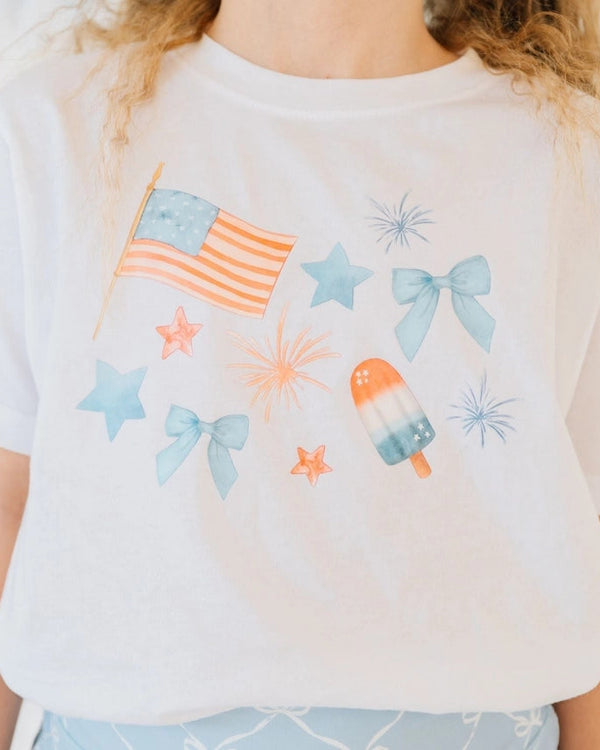Patriotic Watercolor T-Shirt