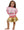 Slick Metallic Gathered Skort- Gold