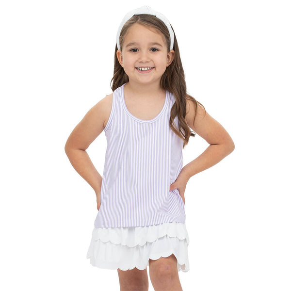 Lavender Striped Tank