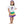 Mardi Gras Lightning Bolt Sequin Ringer Boxy T