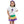 Mardi Gras Shimmer Ruffle Skort