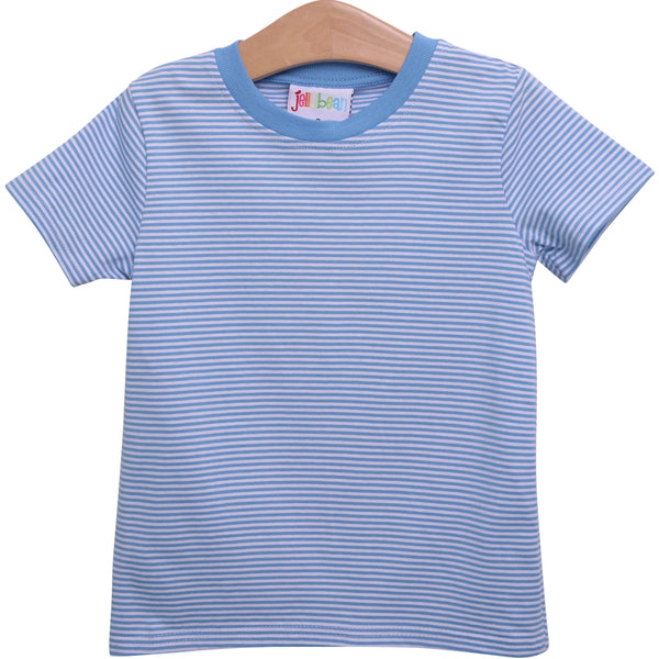 Graham Shirt- Cornflower Blue Stripe