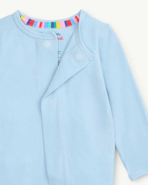 Baby Blue Modal Magnetic Footie