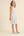 Sleeveless Tie Back Dress- Blue Floral