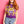 Purple Gold Plaid LSU Tiger Sweater Vest- (Women's)