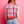 Powder Red Plaid Ole Miss M Sweater Vest- (Women's)