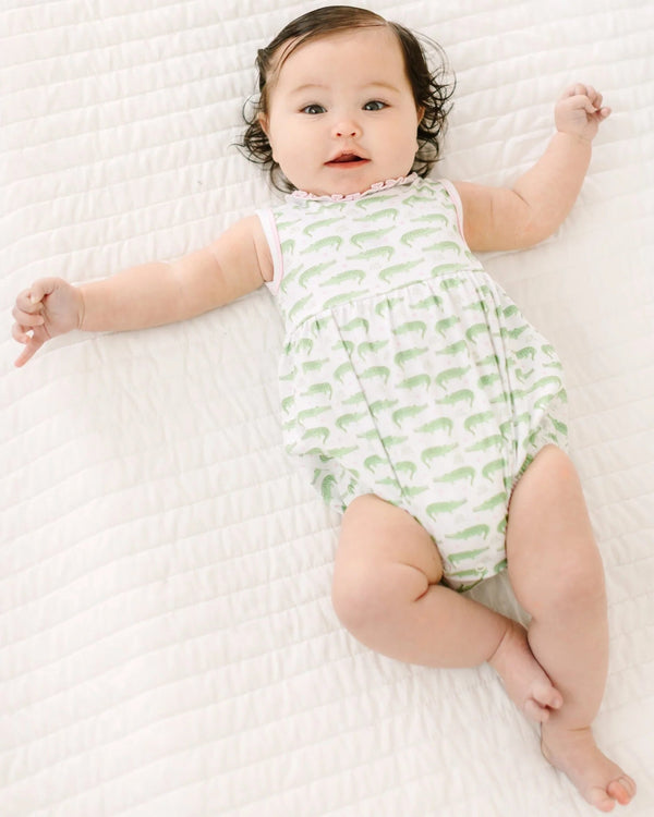 Bayou Baby Print Bubble- Pink