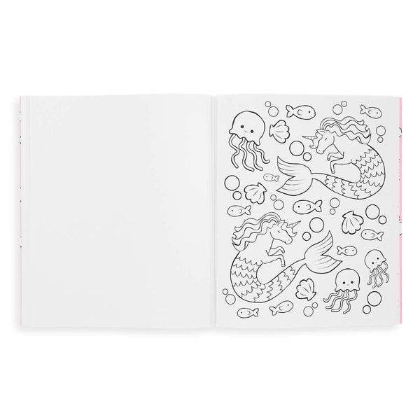 Color-in' Book: Enchanting Unicorns