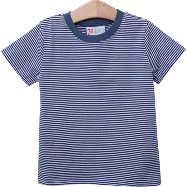 Graham Shirt- Yale Blue Stripe