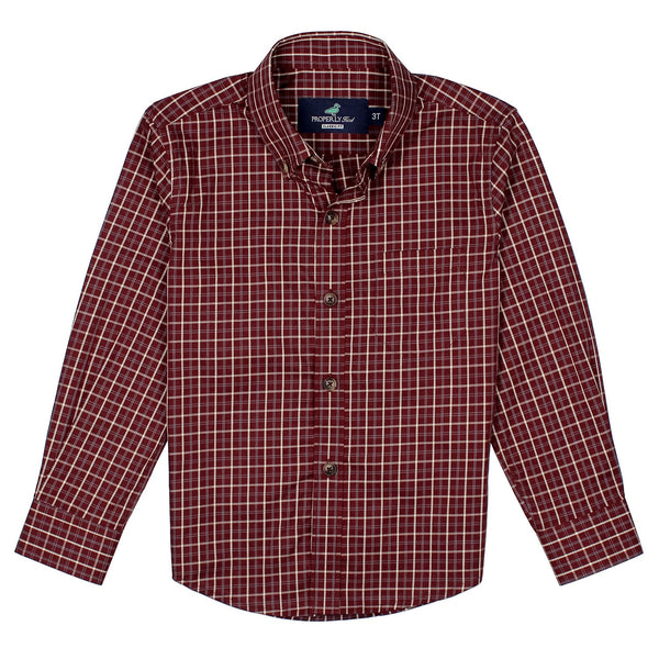 Woodland Sportshirt- Beetroot