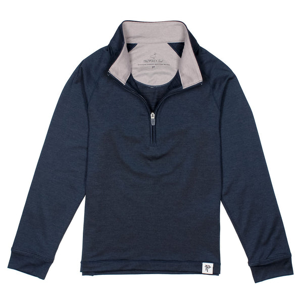 Clubhouse Quarter Zip- Navy