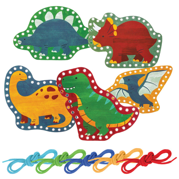 Lacing Cards: Dino