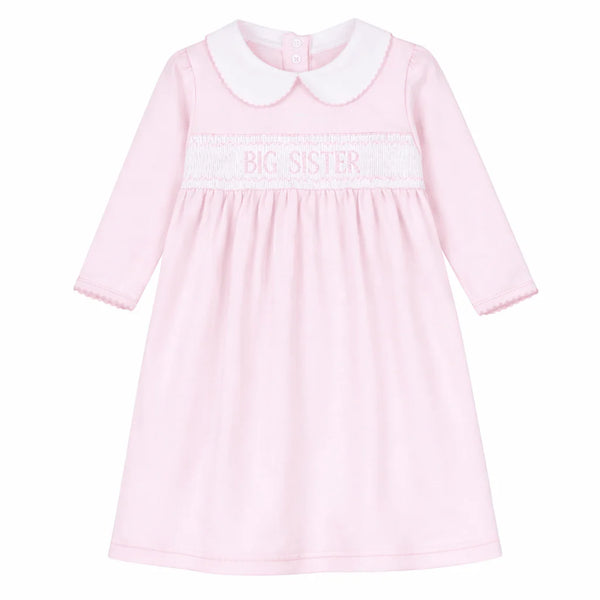 Big Sister Smocked LS Dress