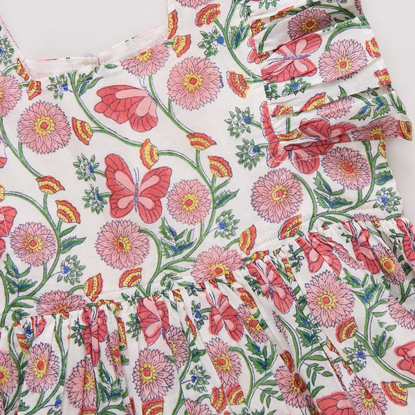 Elsie Dress - Butterfly Vines