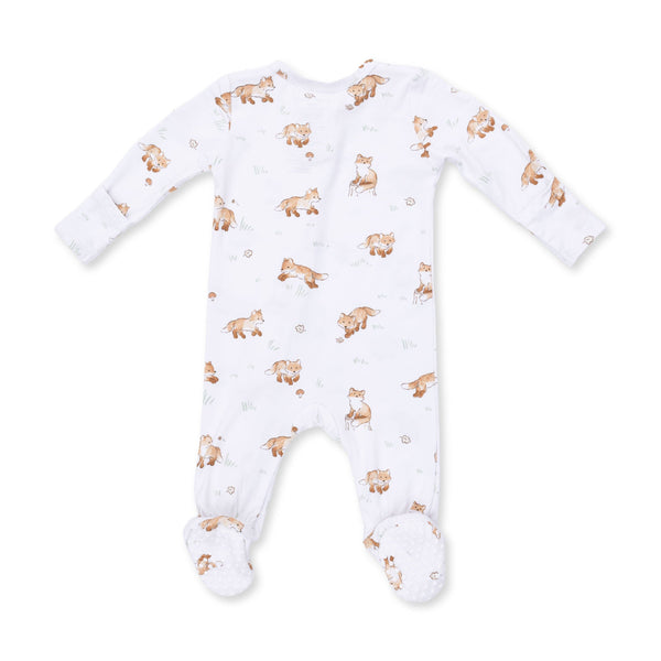 Little Explorer Fox 2 Way Zipper Footie