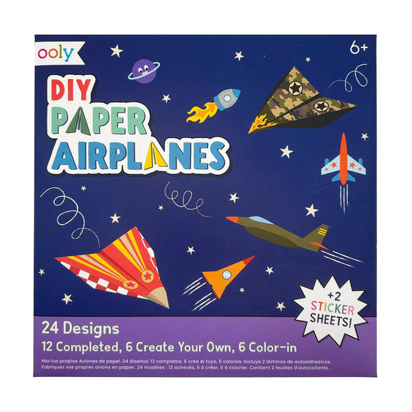 DIY Paper Airplanes- Set of 24 Designs