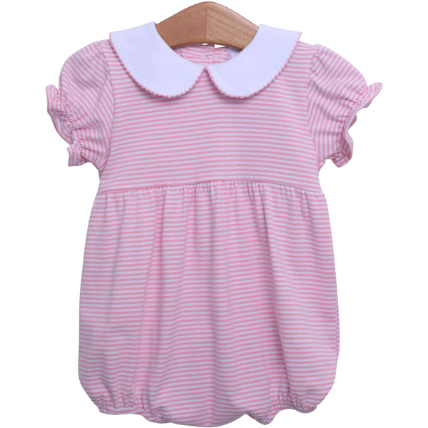 Charlotte Bubble- Light Pink Stripe