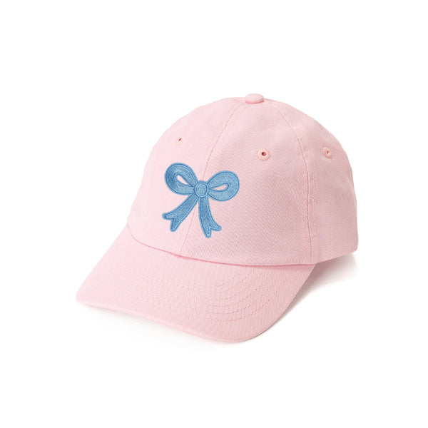 Blue Bow Patch Hat