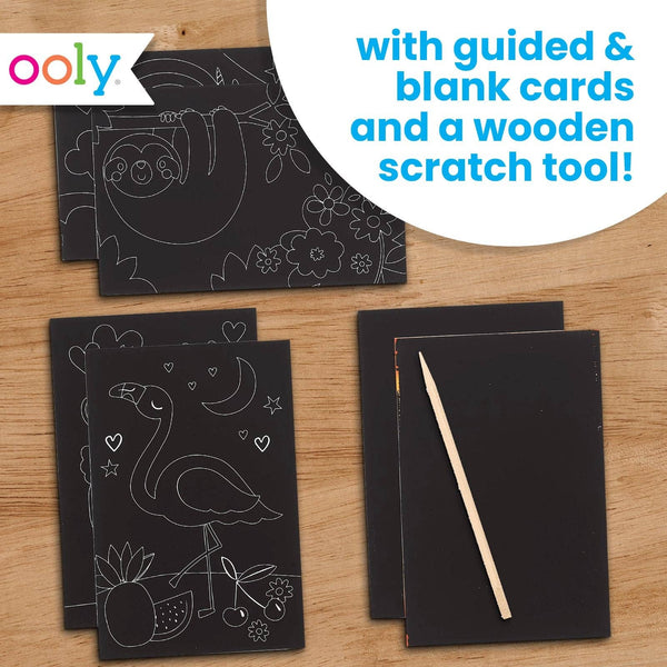 Scratch & Scribble Mini Scratch Art Kit- Funtastic Friends